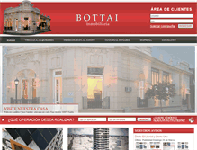 Tablet Screenshot of bottai.com.ar